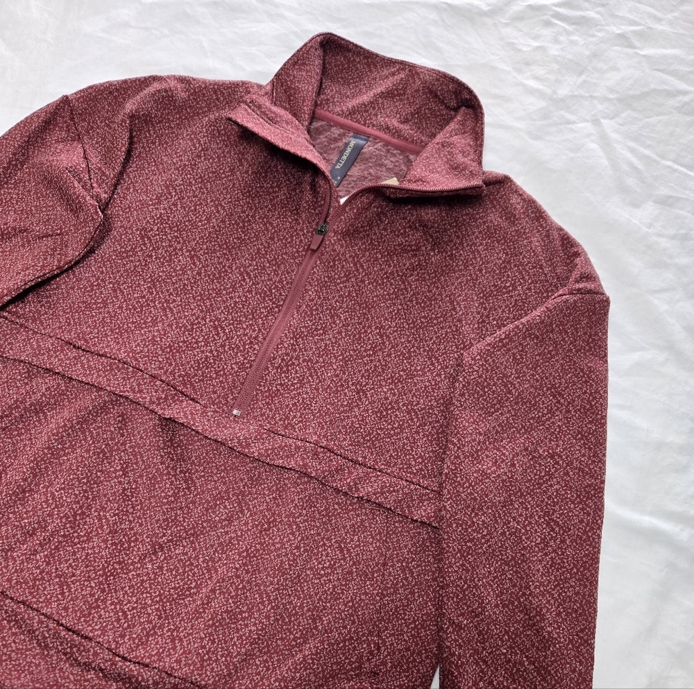 Nwt Mondetta Athletic Casual Shirt Women’s Small Spotted Red Pockets